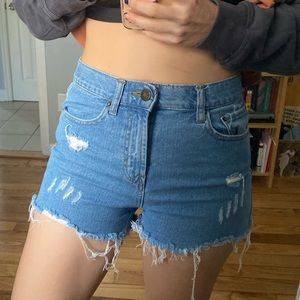 BDG Girlfriend Denim Shorts